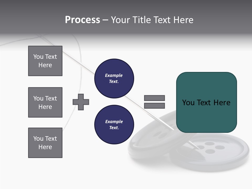 Fibril Sew Filament PowerPoint Template