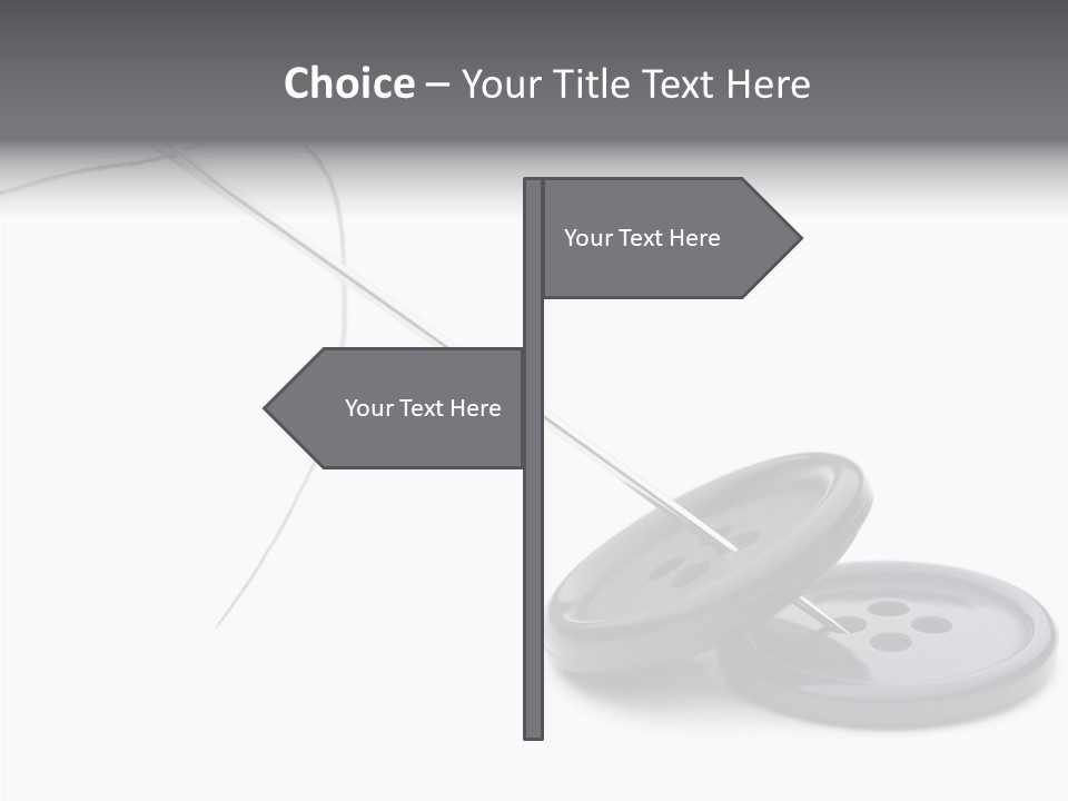 Fibril Sew Filament PowerPoint Template