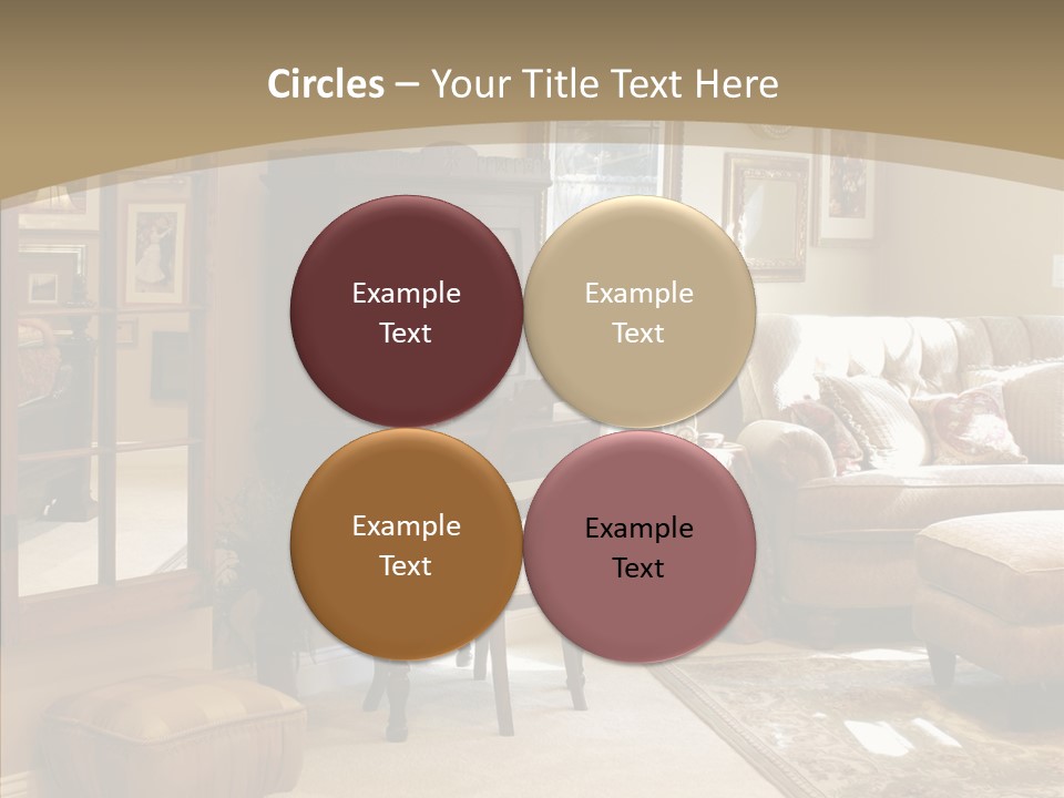 Table Interior Estate PowerPoint Template