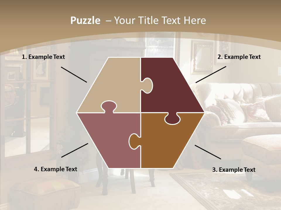 Table Interior Estate PowerPoint Template