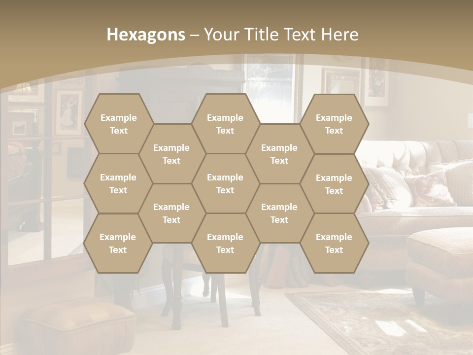 Table Interior Estate PowerPoint Template