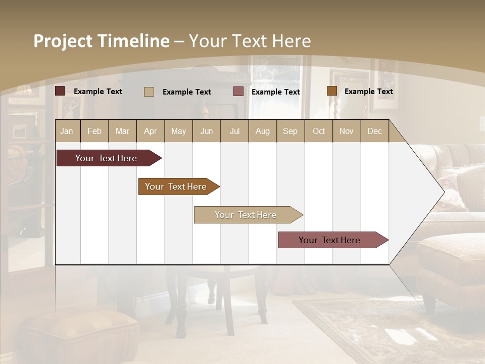 Table Interior Estate PowerPoint Template