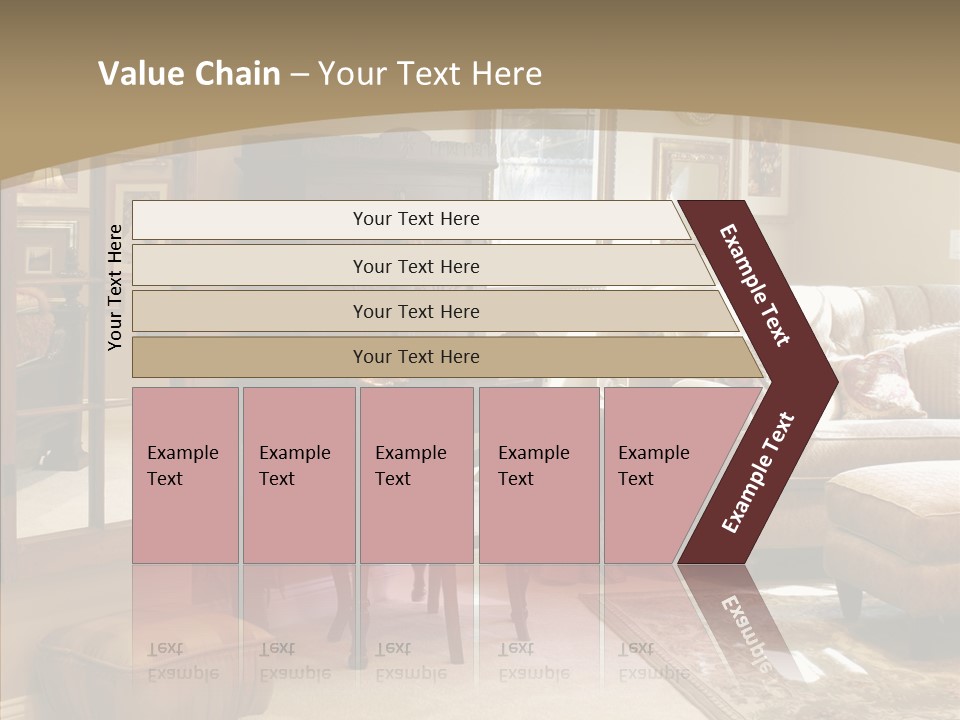 Table Interior Estate PowerPoint Template