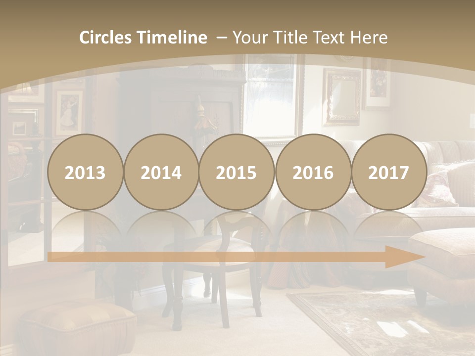 Table Interior Estate PowerPoint Template