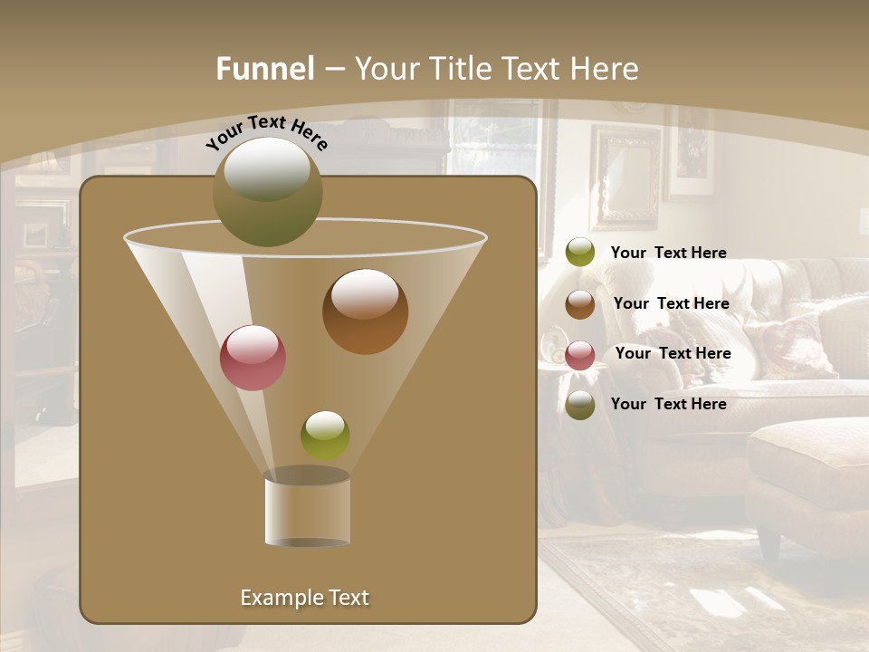 Table Interior Estate PowerPoint Template
