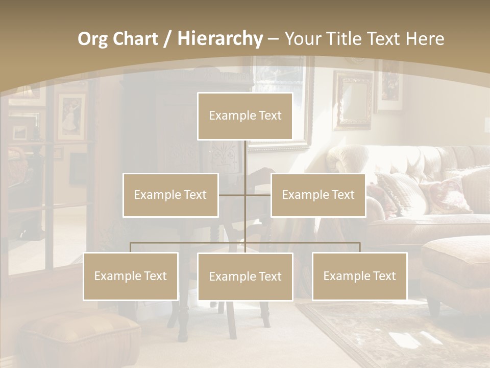 Table Interior Estate PowerPoint Template