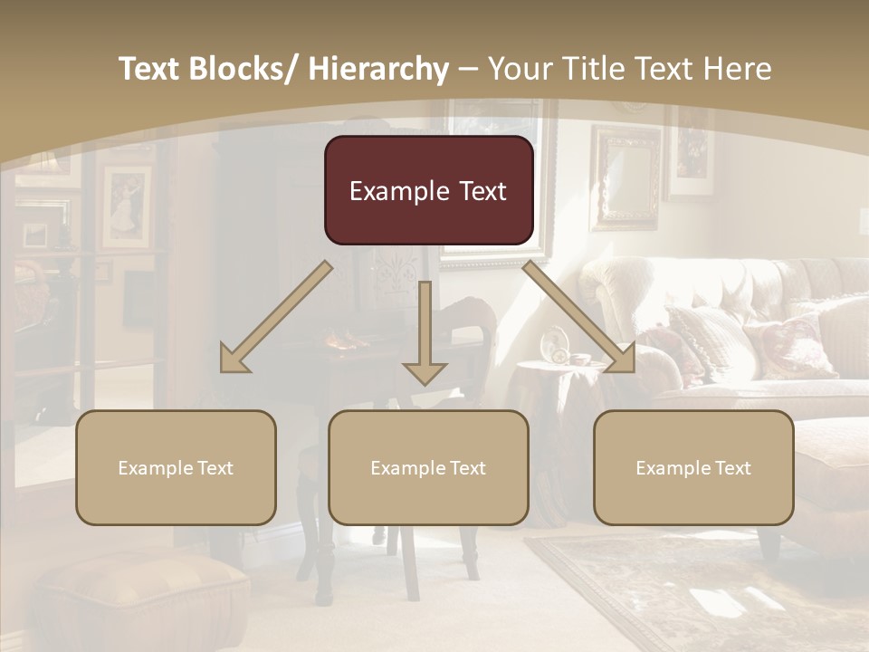Table Interior Estate PowerPoint Template
