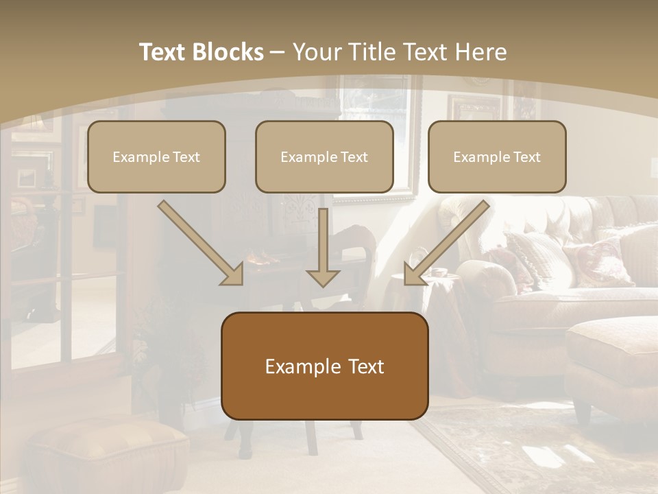 Table Interior Estate PowerPoint Template
