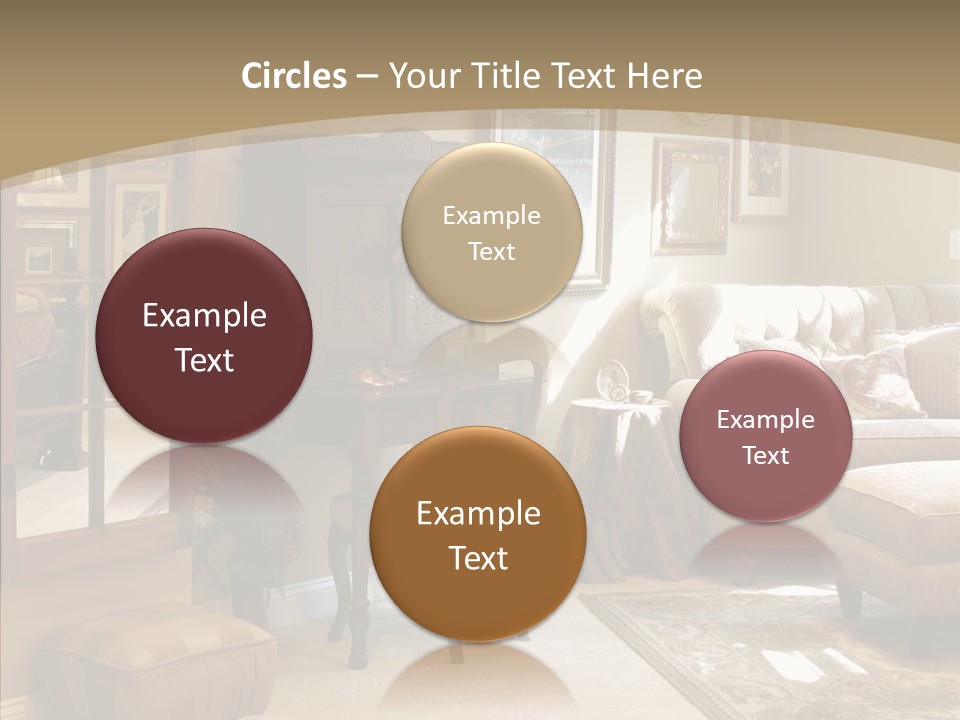 Table Interior Estate PowerPoint Template