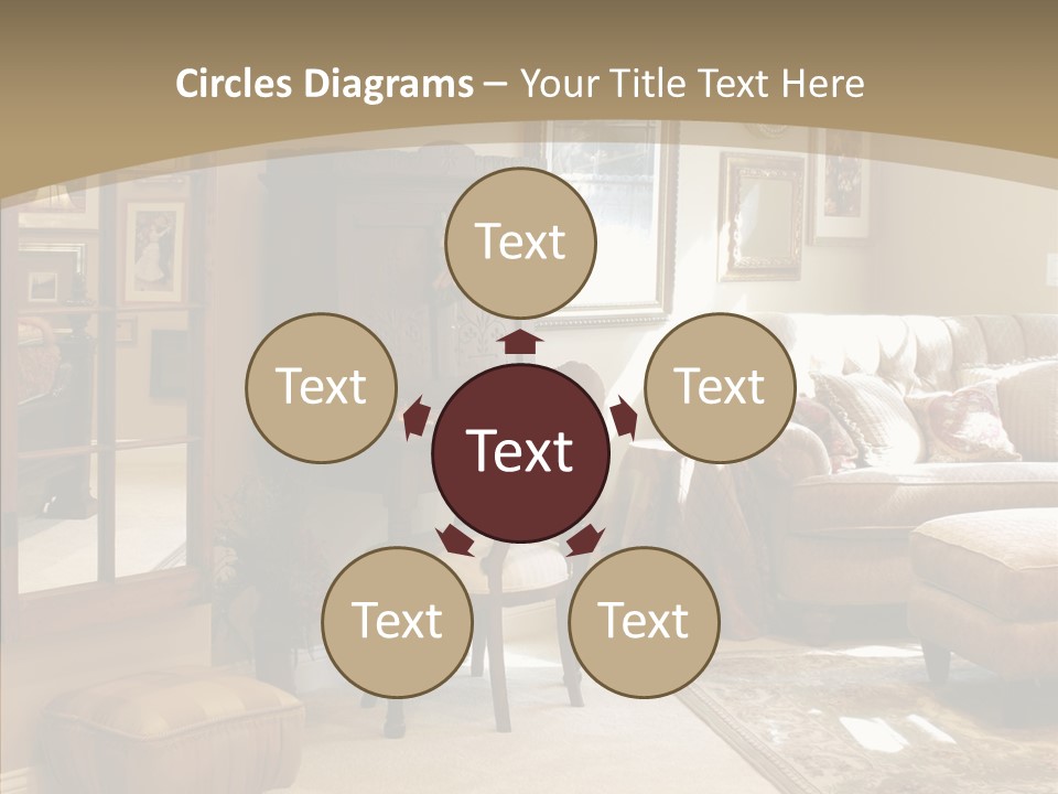 Table Interior Estate PowerPoint Template