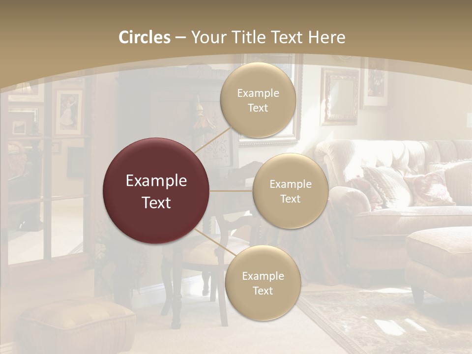 Table Interior Estate PowerPoint Template