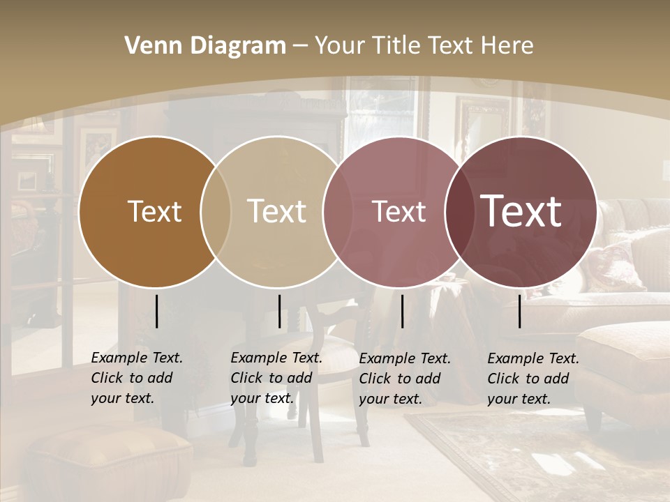 Table Interior Estate PowerPoint Template