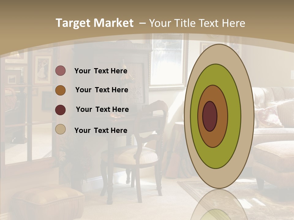 Table Interior Estate PowerPoint Template