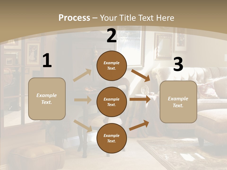 Table Interior Estate PowerPoint Template
