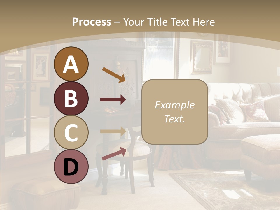 Table Interior Estate PowerPoint Template