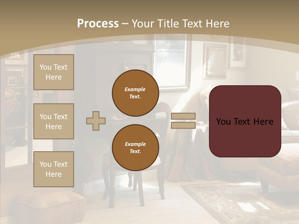 Table Interior Estate PowerPoint Template
