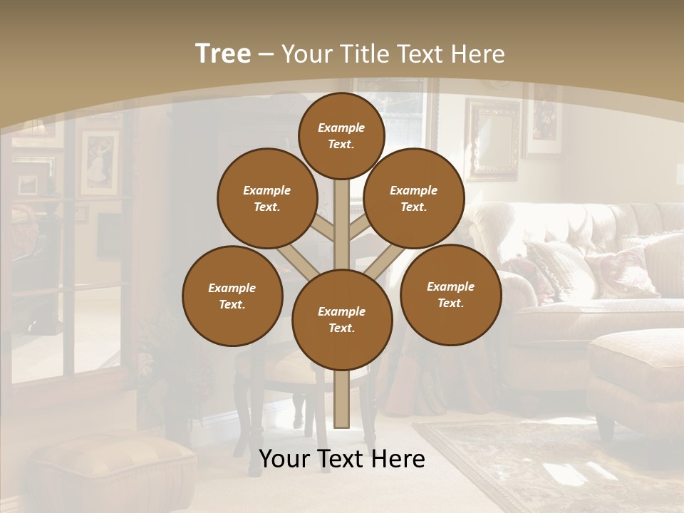 Table Interior Estate PowerPoint Template