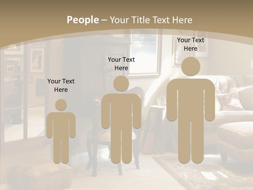 Table Interior Estate PowerPoint Template