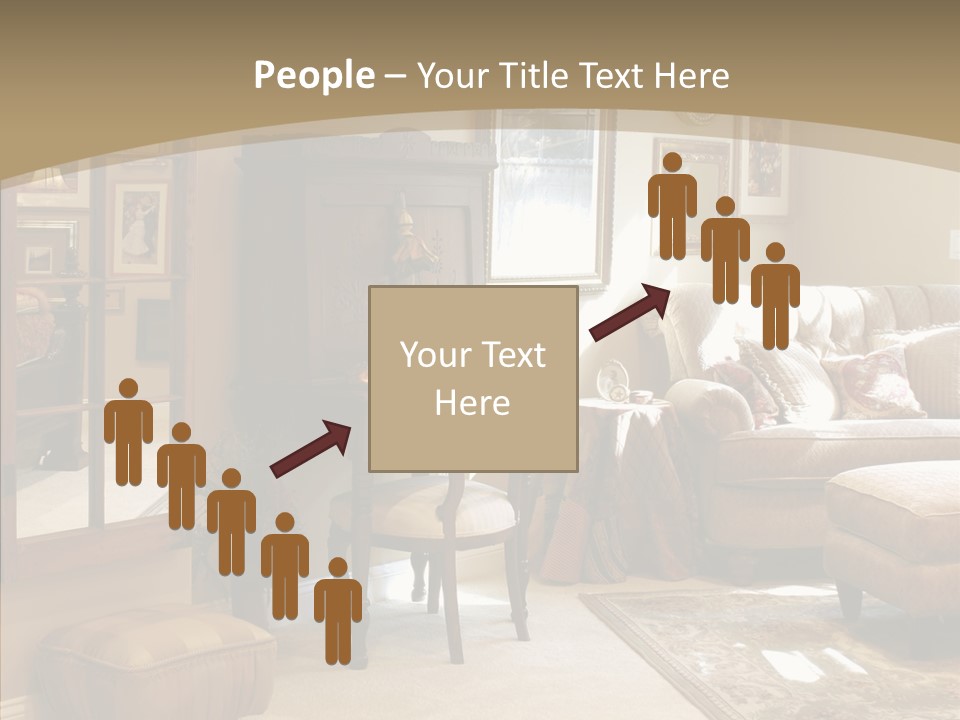 Table Interior Estate PowerPoint Template