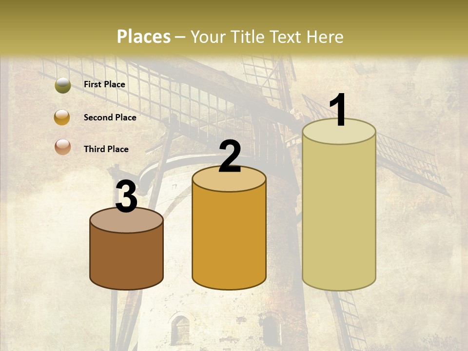 Textured Paint Oil PowerPoint Template