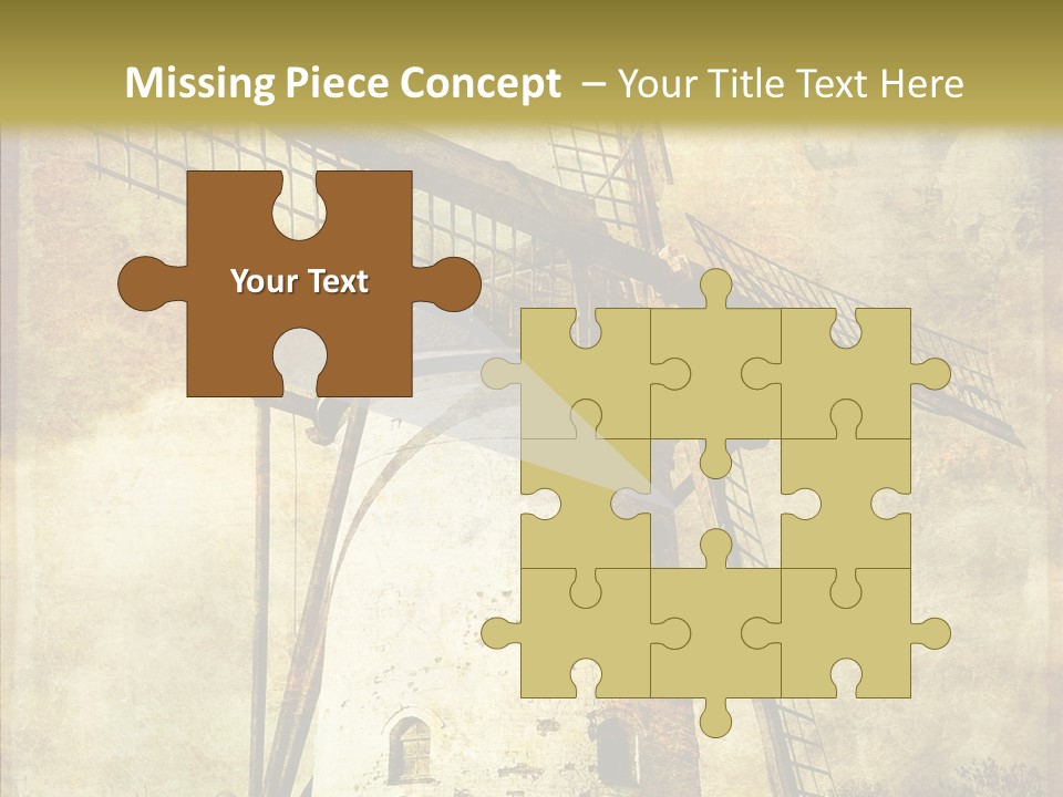 Textured Paint Oil PowerPoint Template