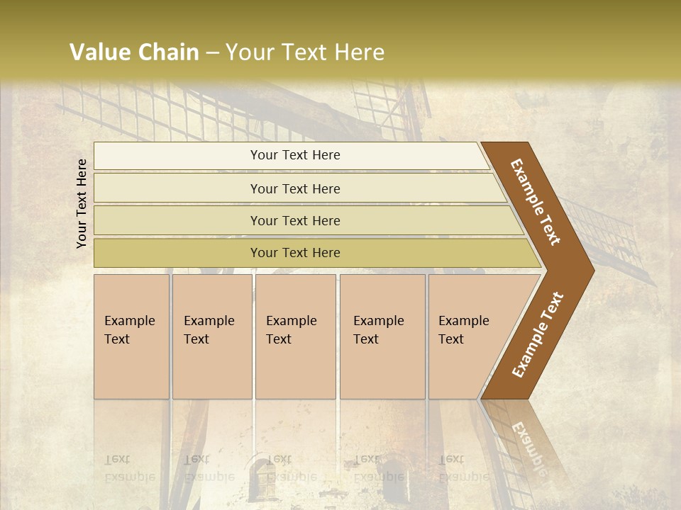 Textured Paint Oil PowerPoint Template