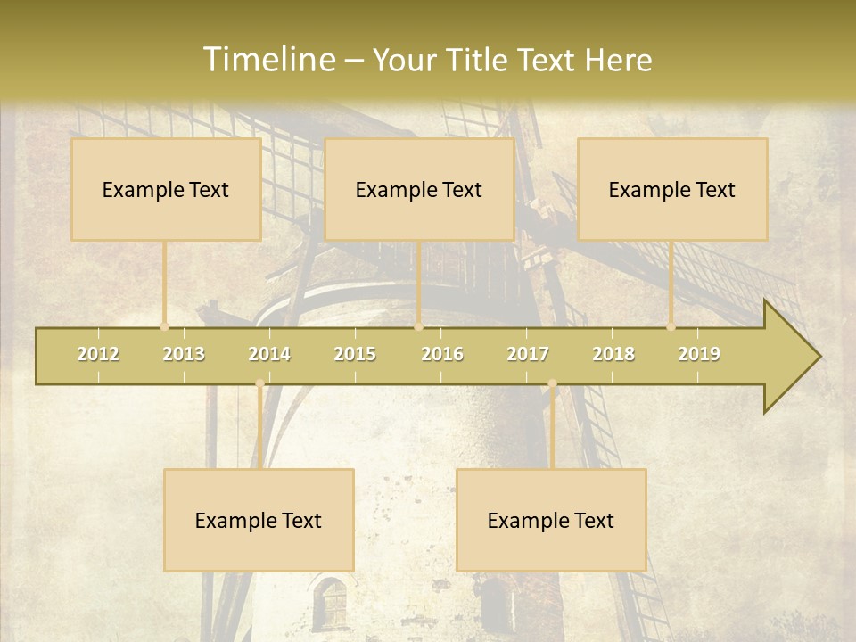 Textured Paint Oil PowerPoint Template