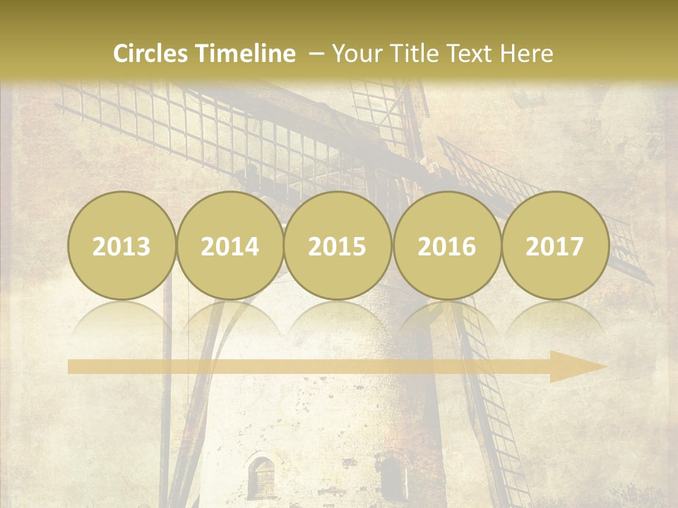 Textured Paint Oil PowerPoint Template