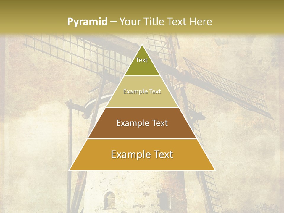 Textured Paint Oil PowerPoint Template