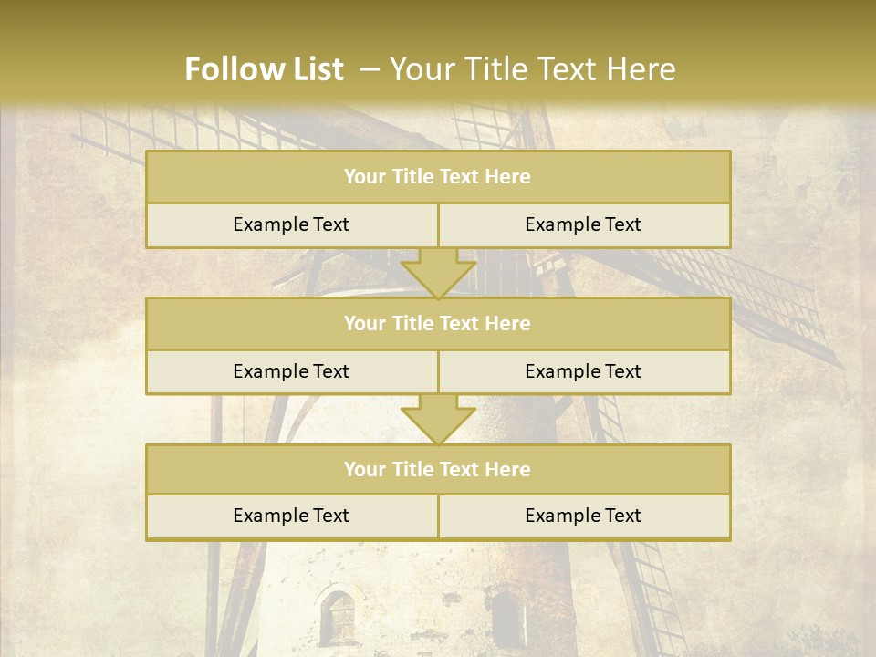 Textured Paint Oil PowerPoint Template