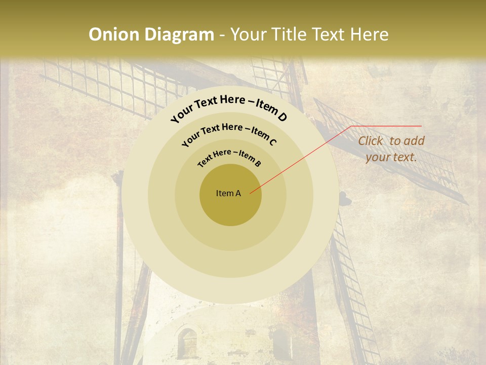 Textured Paint Oil PowerPoint Template