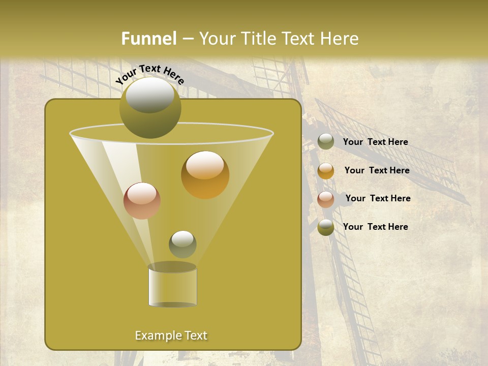 Textured Paint Oil PowerPoint Template
