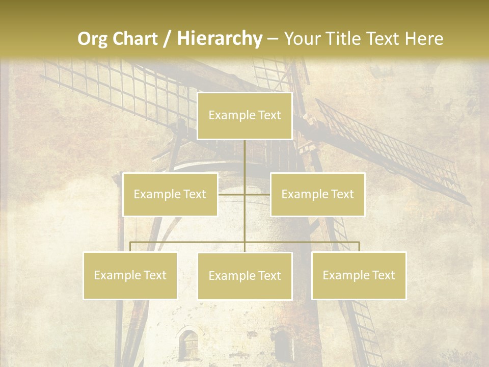 Textured Paint Oil PowerPoint Template