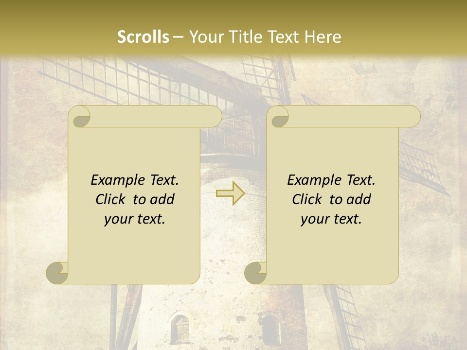 Textured Paint Oil PowerPoint Template