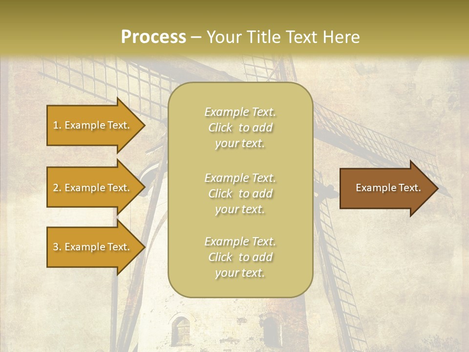 Textured Paint Oil PowerPoint Template