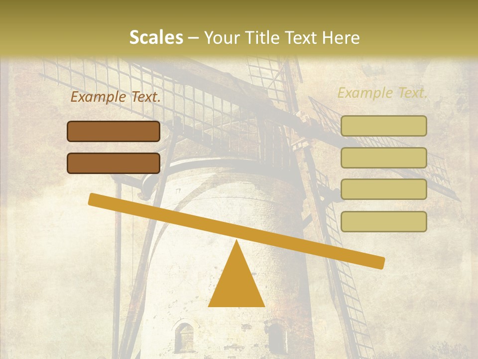 Textured Paint Oil PowerPoint Template