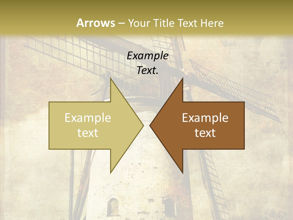 Textured Paint Oil PowerPoint Template