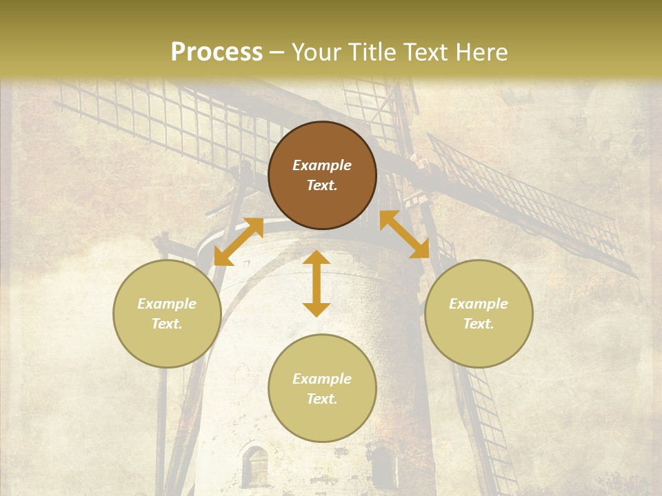 Textured Paint Oil PowerPoint Template