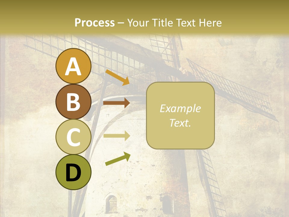 Textured Paint Oil PowerPoint Template