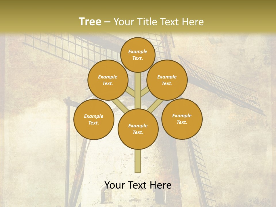 Textured Paint Oil PowerPoint Template