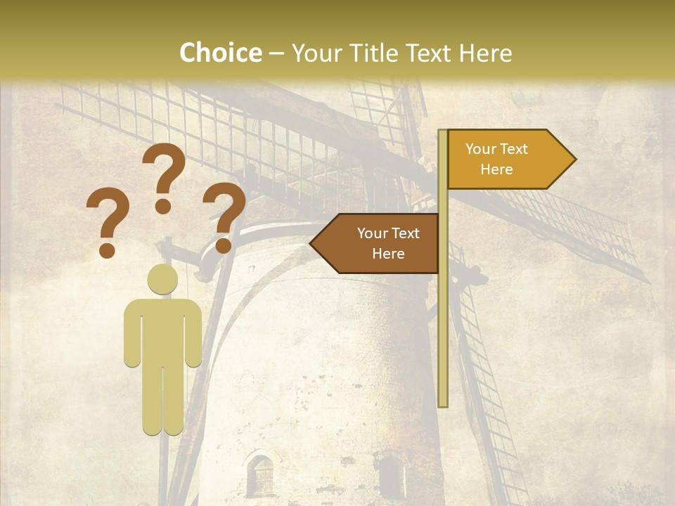 Textured Paint Oil PowerPoint Template