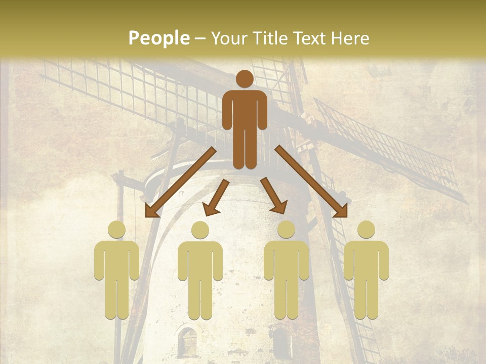 Textured Paint Oil PowerPoint Template