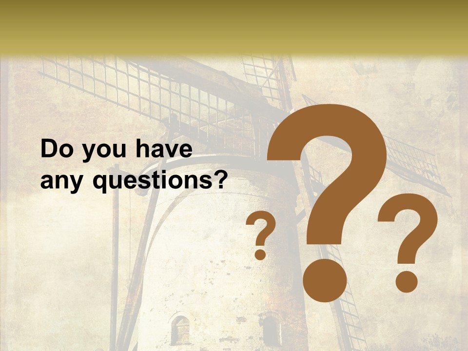 Textured Paint Oil PowerPoint Template