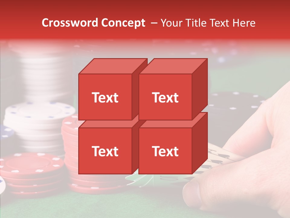 Lucky Player Win PowerPoint Template