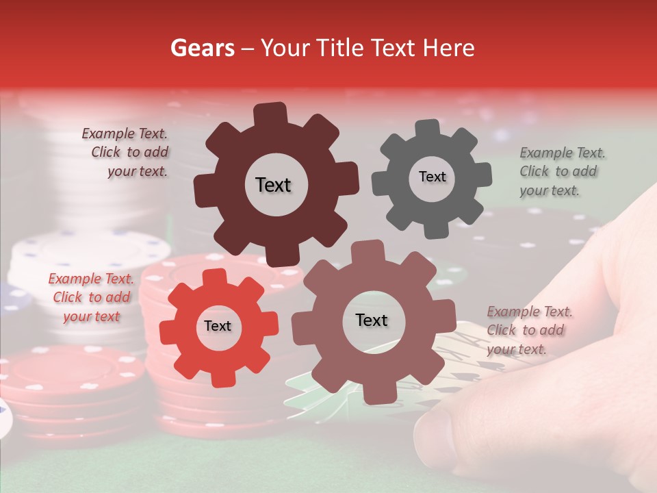 Lucky Player Win PowerPoint Template