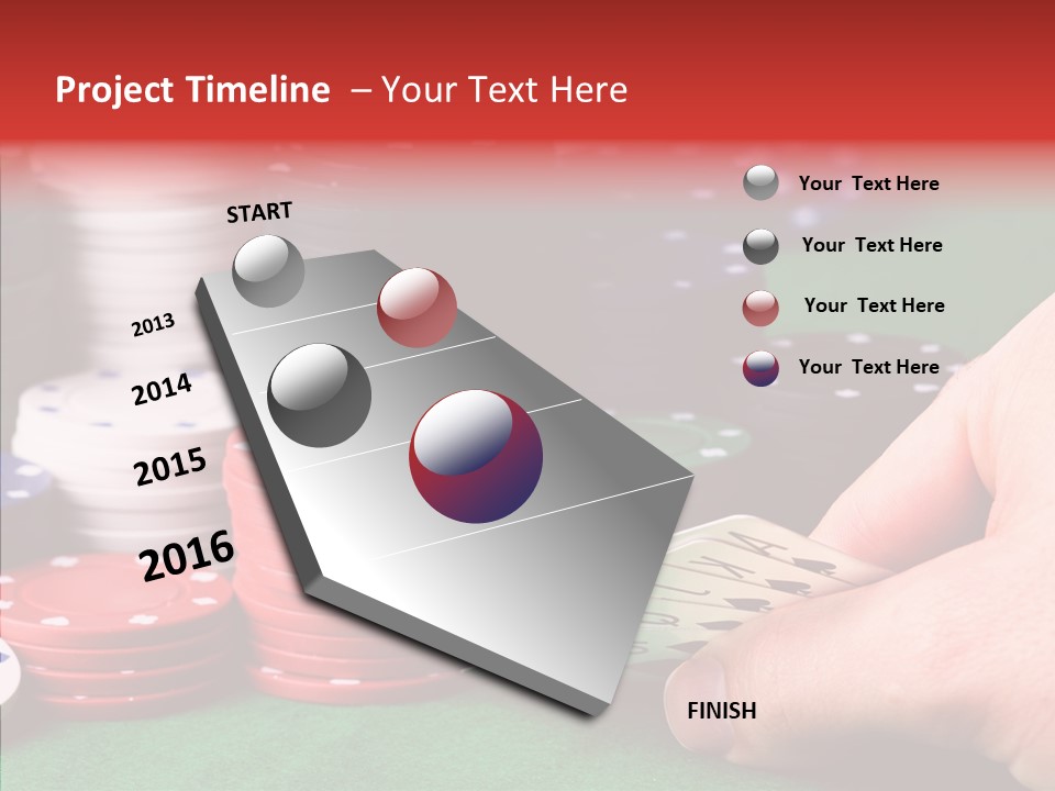 Lucky Player Win PowerPoint Template