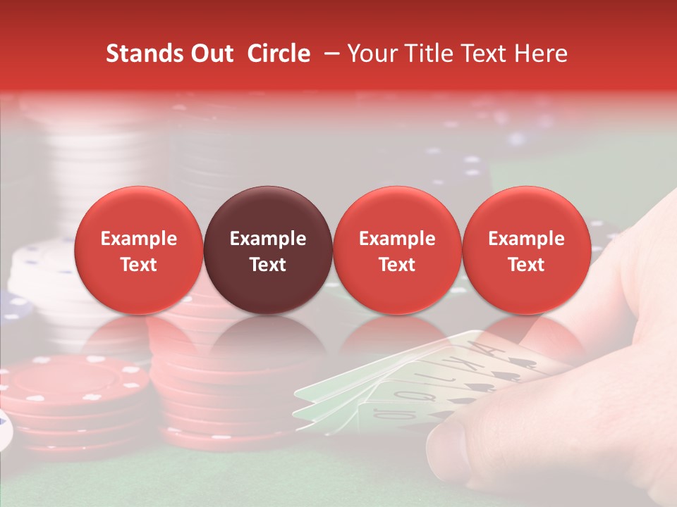Lucky Player Win PowerPoint Template