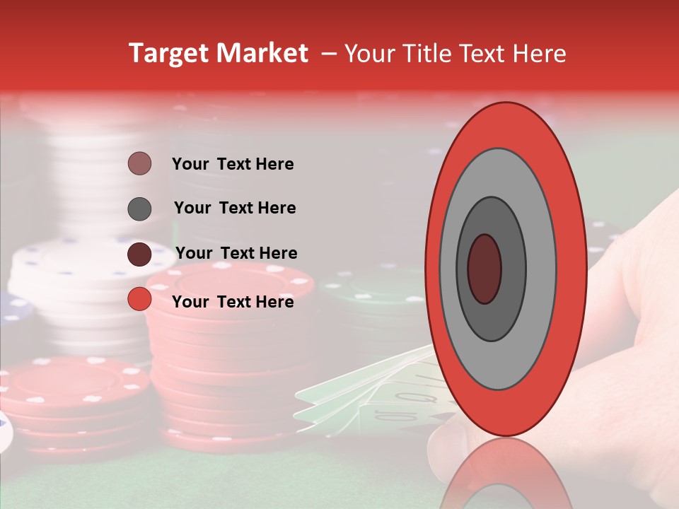 Lucky Player Win PowerPoint Template