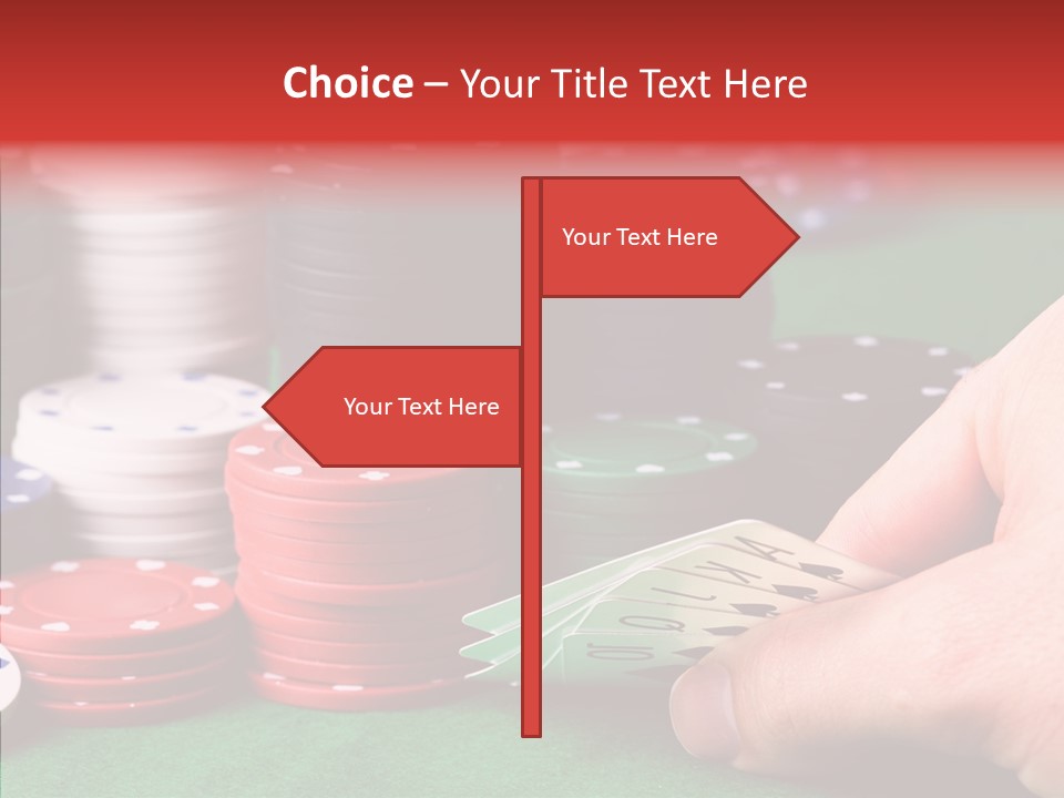 Lucky Player Win PowerPoint Template