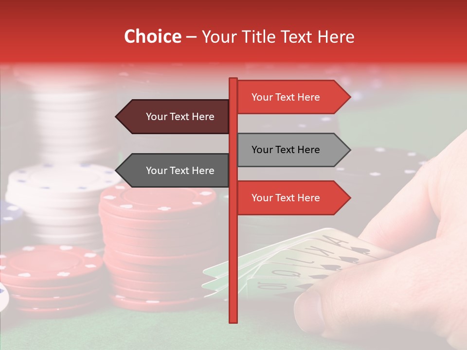 Lucky Player Win PowerPoint Template